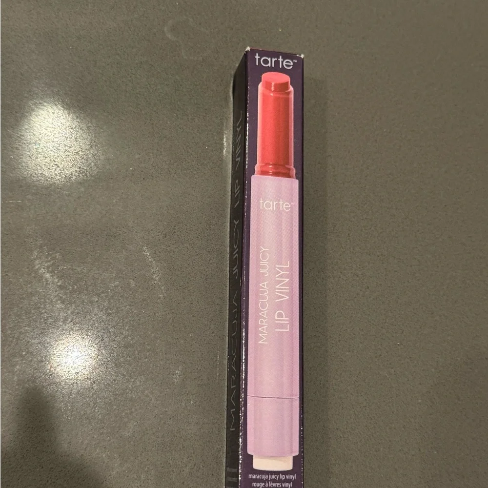 Tarte Maracuja Lip Vinyl Gloss in Hibiscus Mauvey Pink NIB